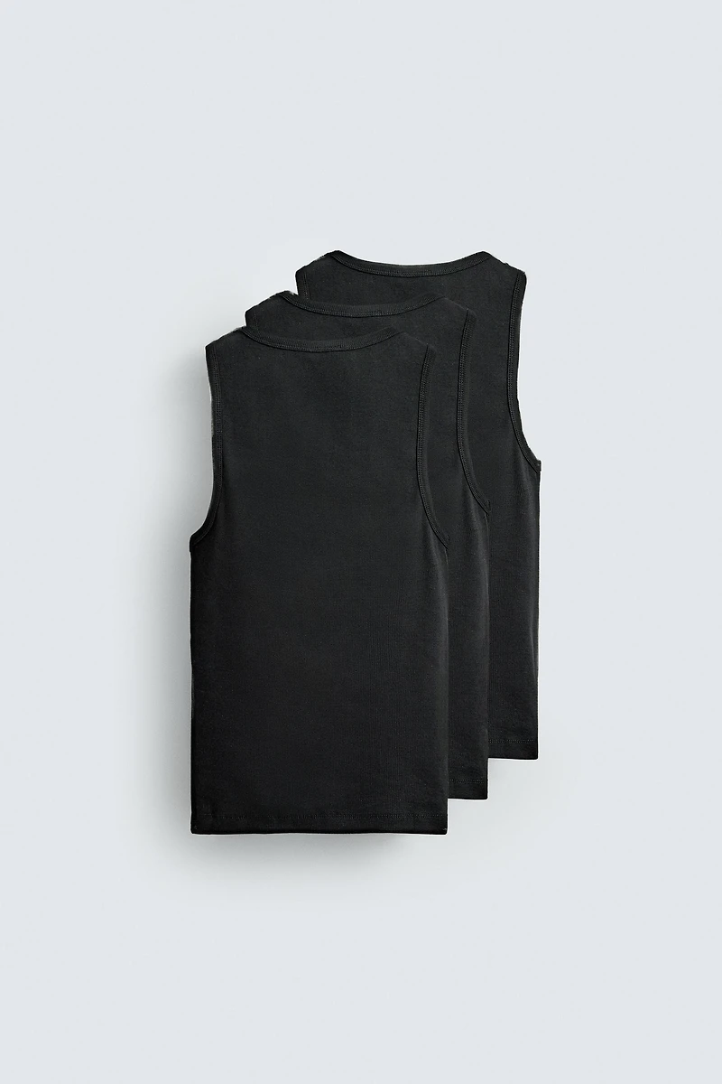 THREE-PACK BASIC TANK TOPS