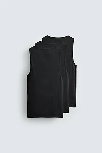 THREE-PACK BASIC TANK TOPS