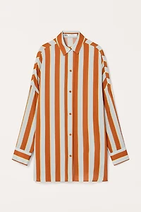 CHEMISE OVERSIZE RAYURES ÉDITION LIMITÉE