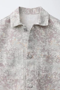 PRINTED TWILL SHIRT