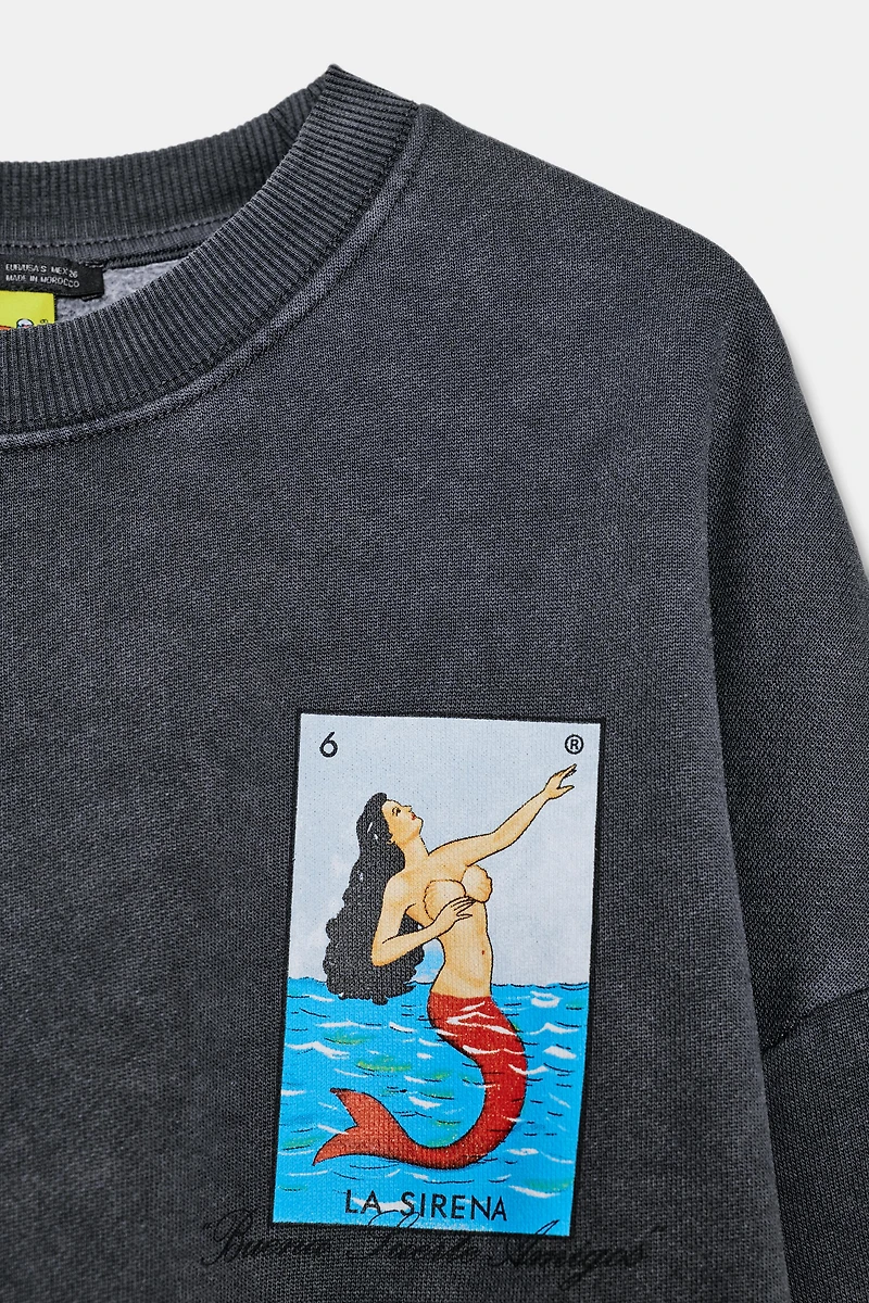 DON CLEMENTE® WASHED EFFECT SWEATSHIRT