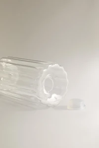 BOROSILICATE GLASS SALT SHAKER