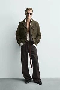 100% WOOL POCKET JACKET LIMITED EDITION