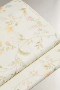 DRAP PLAT IMPRIMÉ FLORAL