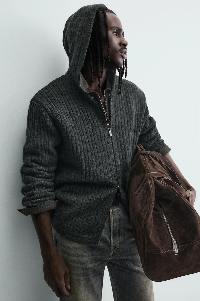 RIBBED TEXTURED JACKET