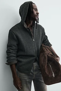 RIBBED TEXTURED JACKET