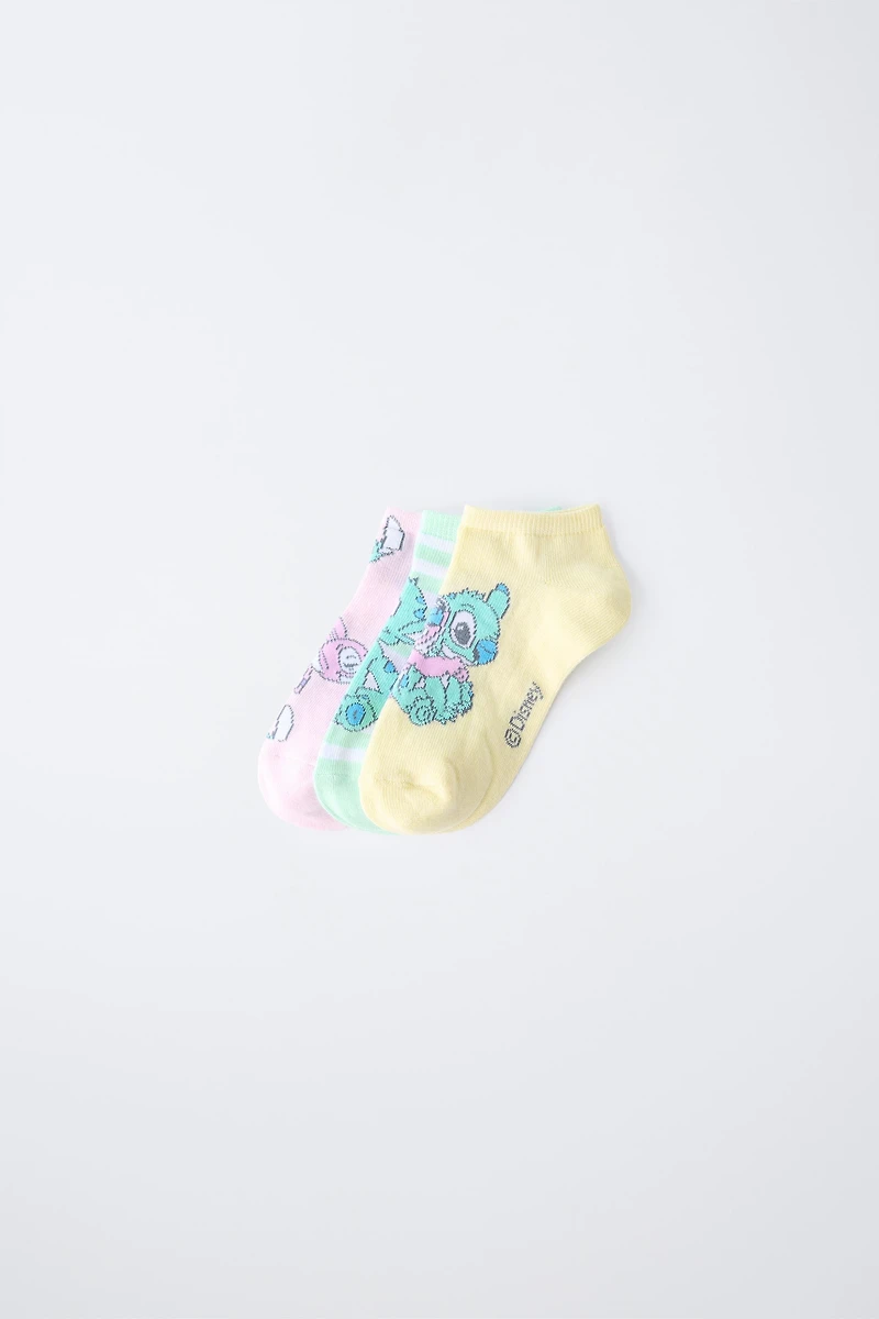 THREE-PACK OF LILO & STITCH © DISNEY SHORT SOCKS