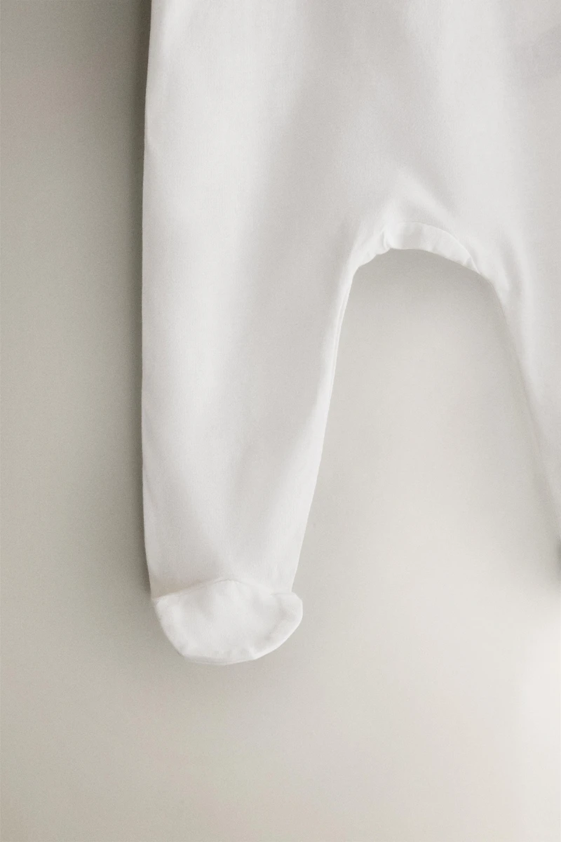 CHILDREN'S EMBROIDERED ELEPHANT ROMPER
