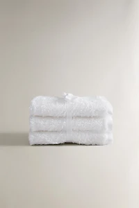 LOT SERVIETTES INVITÉS COTON (LOT DE 3)