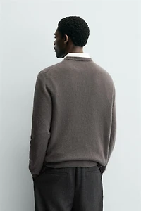 PULL EN CACHEMIRE REGULAR FIT