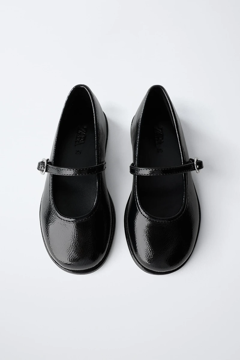 PATENT BALLET FLATS