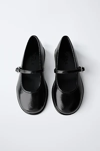 PATENT BALLET FLATS