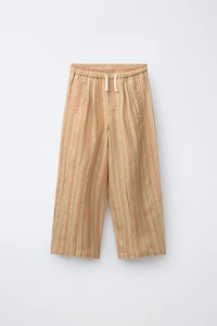 PANTALON RELAXED À RAYURES