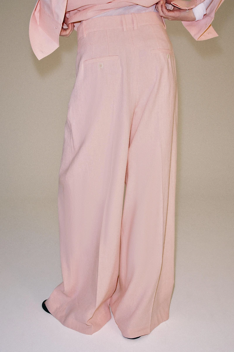 ZW COLLECTION PLEATED PANTS