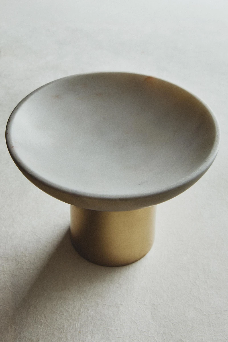 DECORATIVE MARBLE BOWL