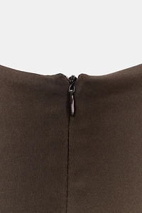 DRAPED WAIST JUMPSUIT DRESS