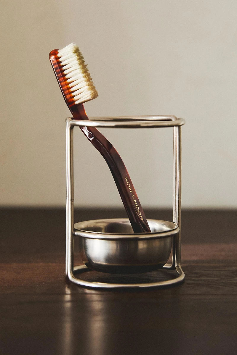 METAL TOOTHBRUSH HOLDER