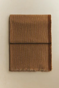 PLAID CHENILLE RAYURES