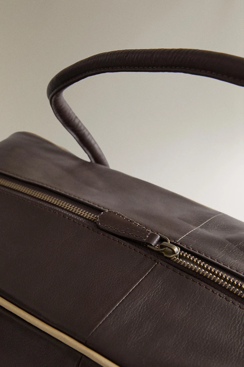 LEATHER GOLF BAG