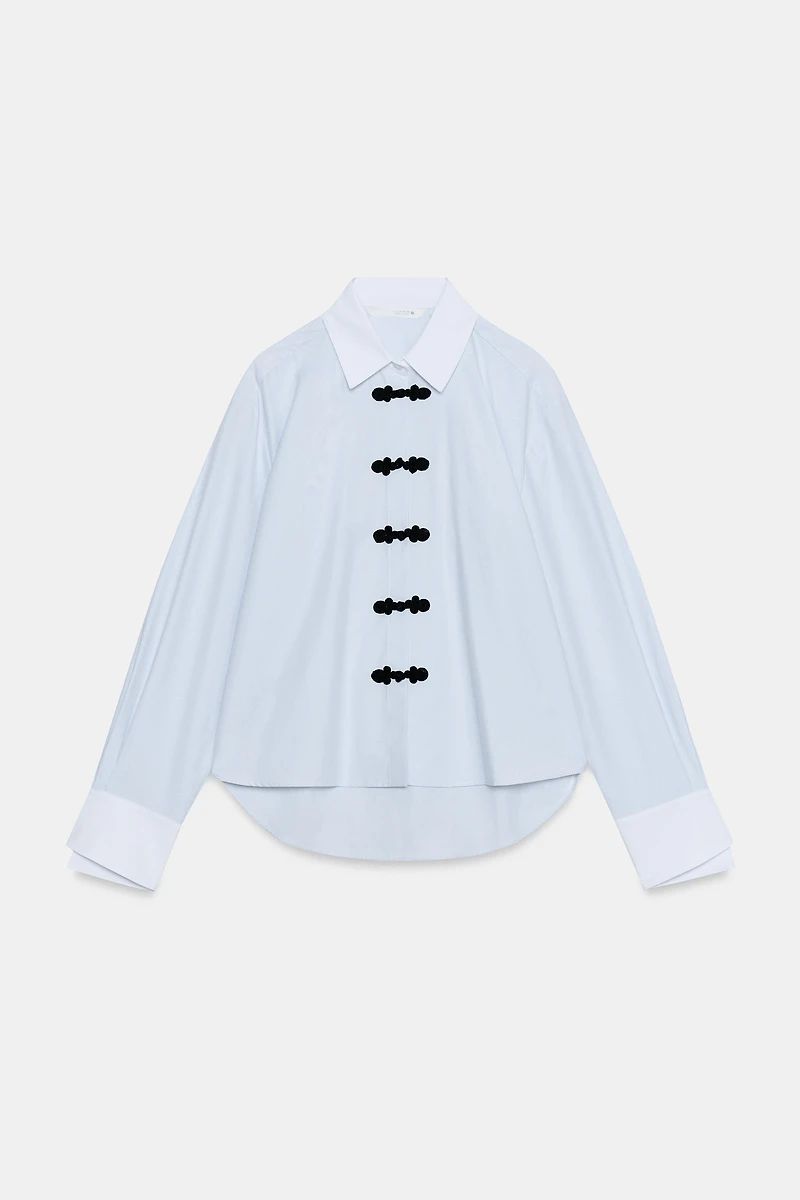CHEMISE BRANDENBOURGS CONTRASTE ZW COLLECTION