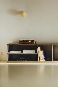 STAINLESS STEEL CONSOLE TABLE