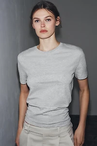 BASIC COTTON T-SHIRT