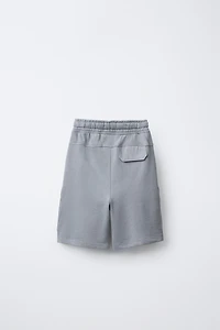 STRAIGHT CARGO POCKET SHORTS