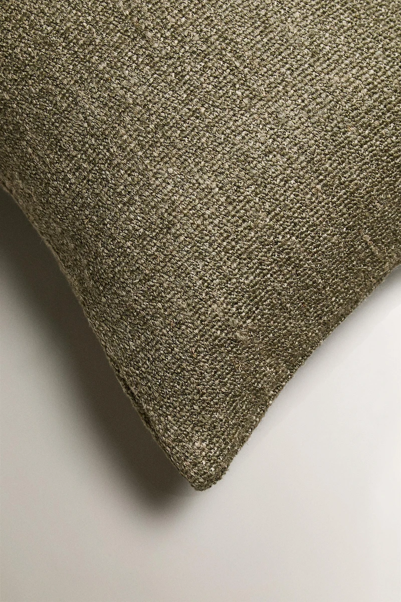TEXTURED THROW PILLOW COVER