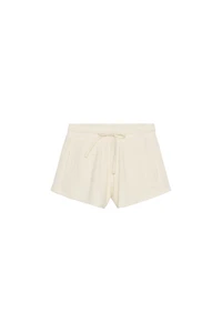 COTTON WAFFLE SHORTS