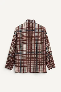 FLUID PLAID SHIRT LIMITED EDITION