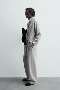 GILET EN MAILLE ZIPPÉ