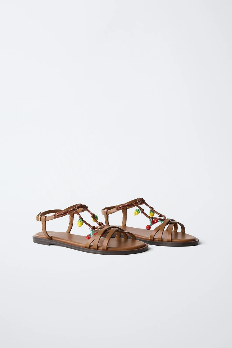 FRUIT STRAP SANDALS