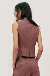 LINEN VEST