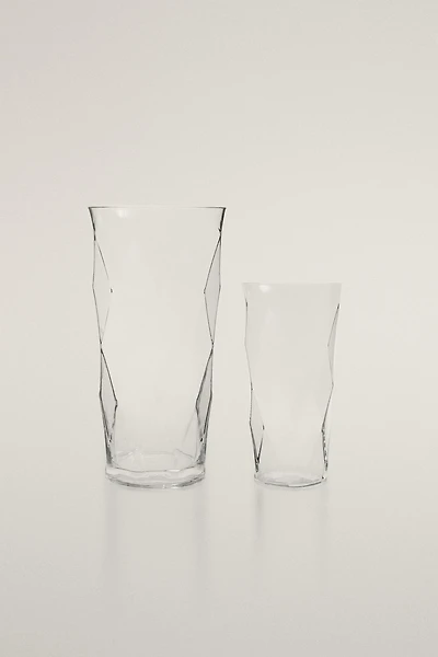 TALL DECORATIVE GLASS VASE