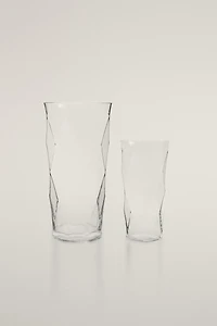 TALL DECORATIVE GLASS VASE