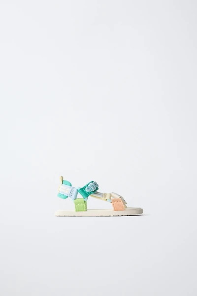 MULTICOLOR TECHNICAL SANDALS