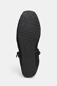 CUT-OUT STRAP BALLET FLATS