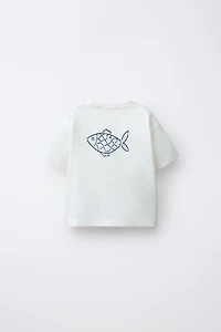 FISH PRINT T-SHIRT