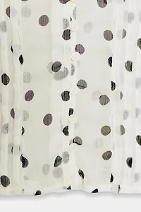 SEMI-SHEER GEORGETTE TOP