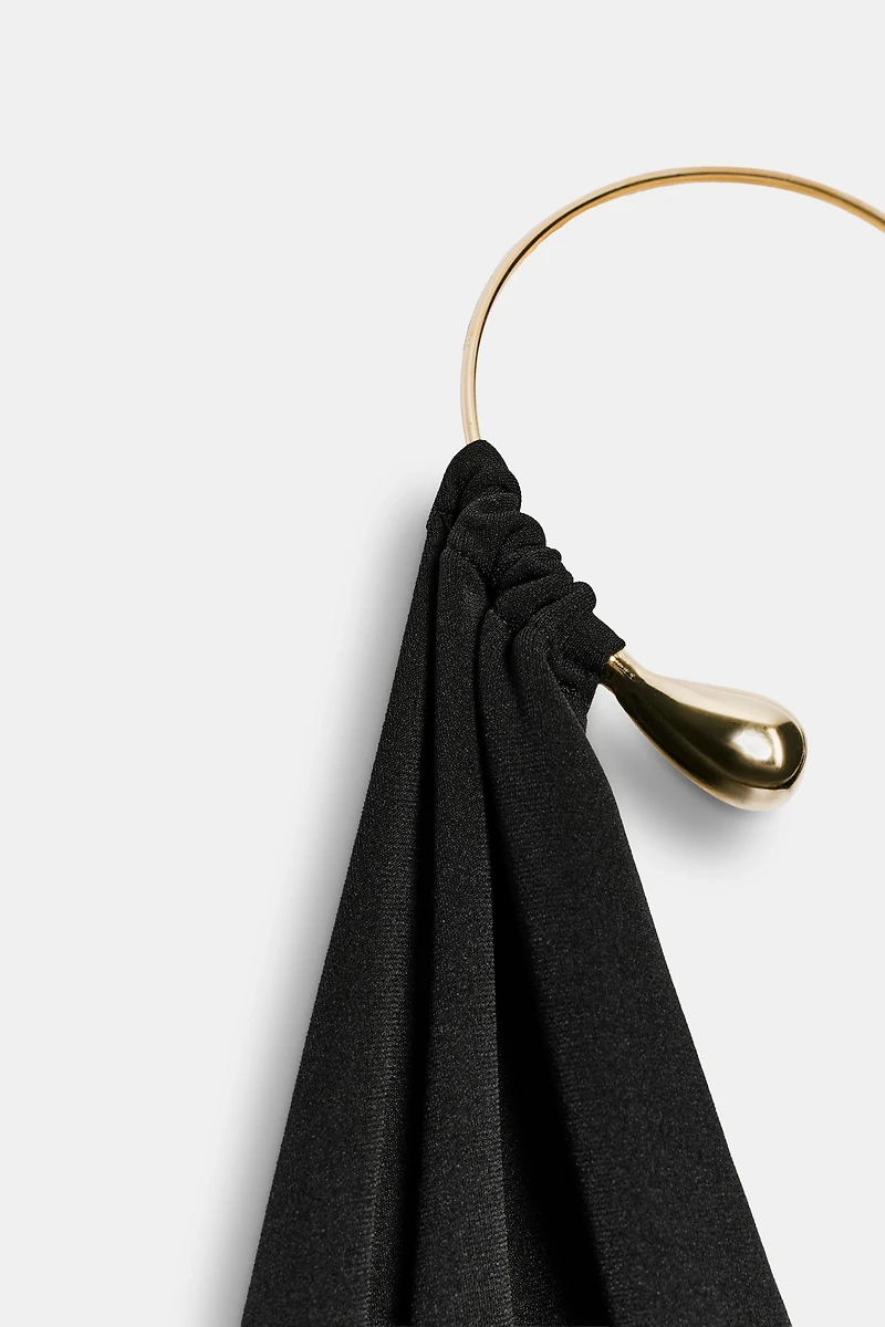 CHOKER HALTER DRESS