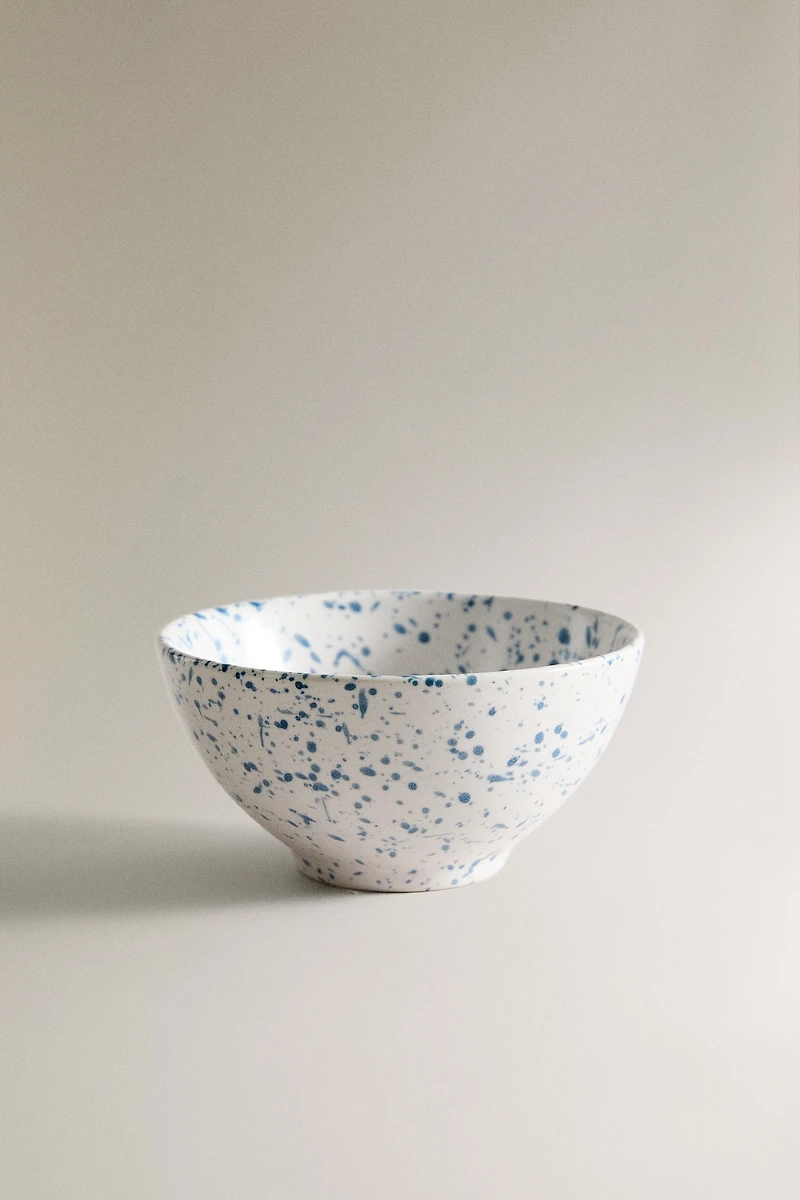 SPECKLED MINI STONEWARE BOWL