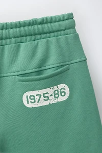 BERMUDA DE JOGGING IMPRIMÉE