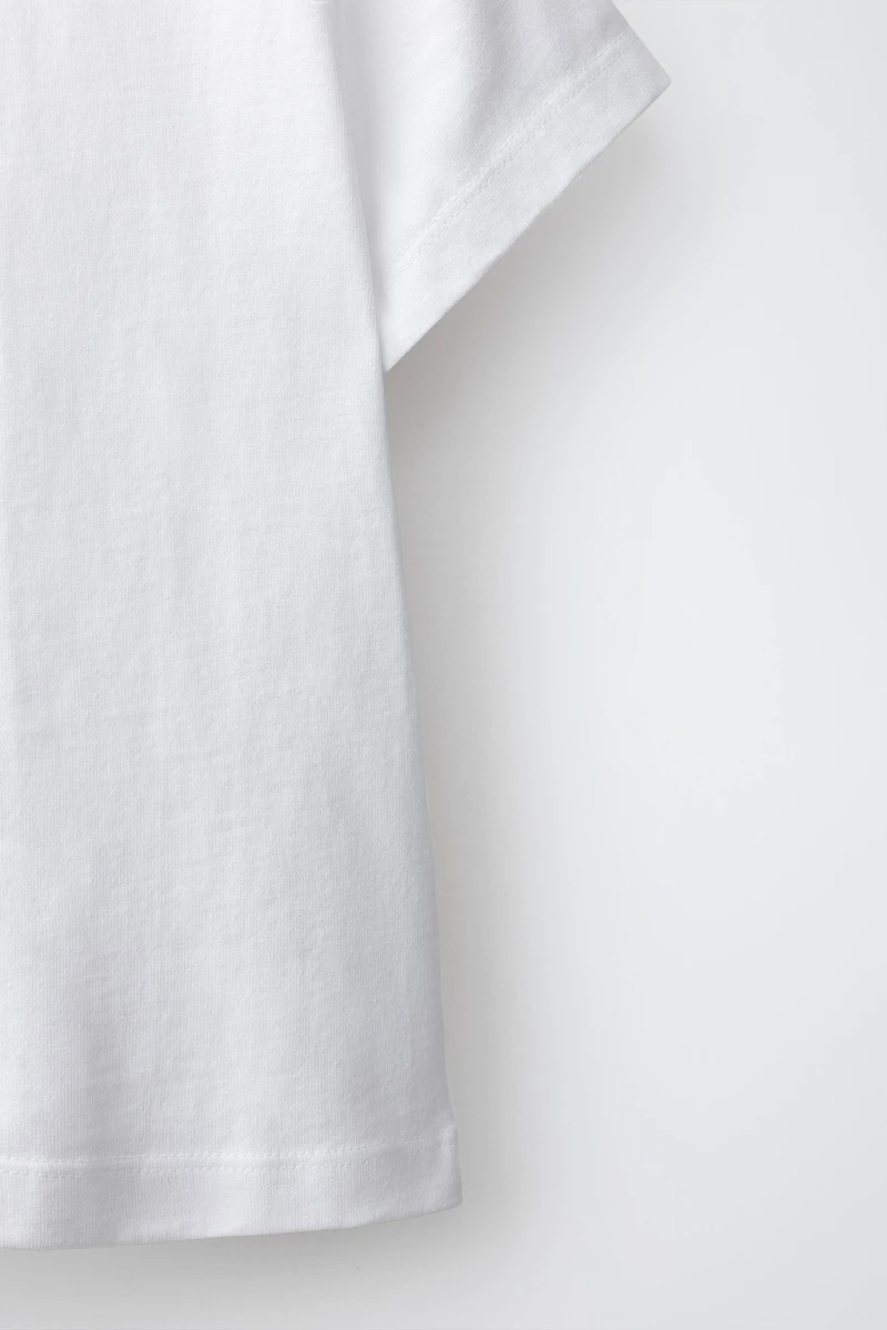 T-SHIRT RUSTIQUE EN COTON