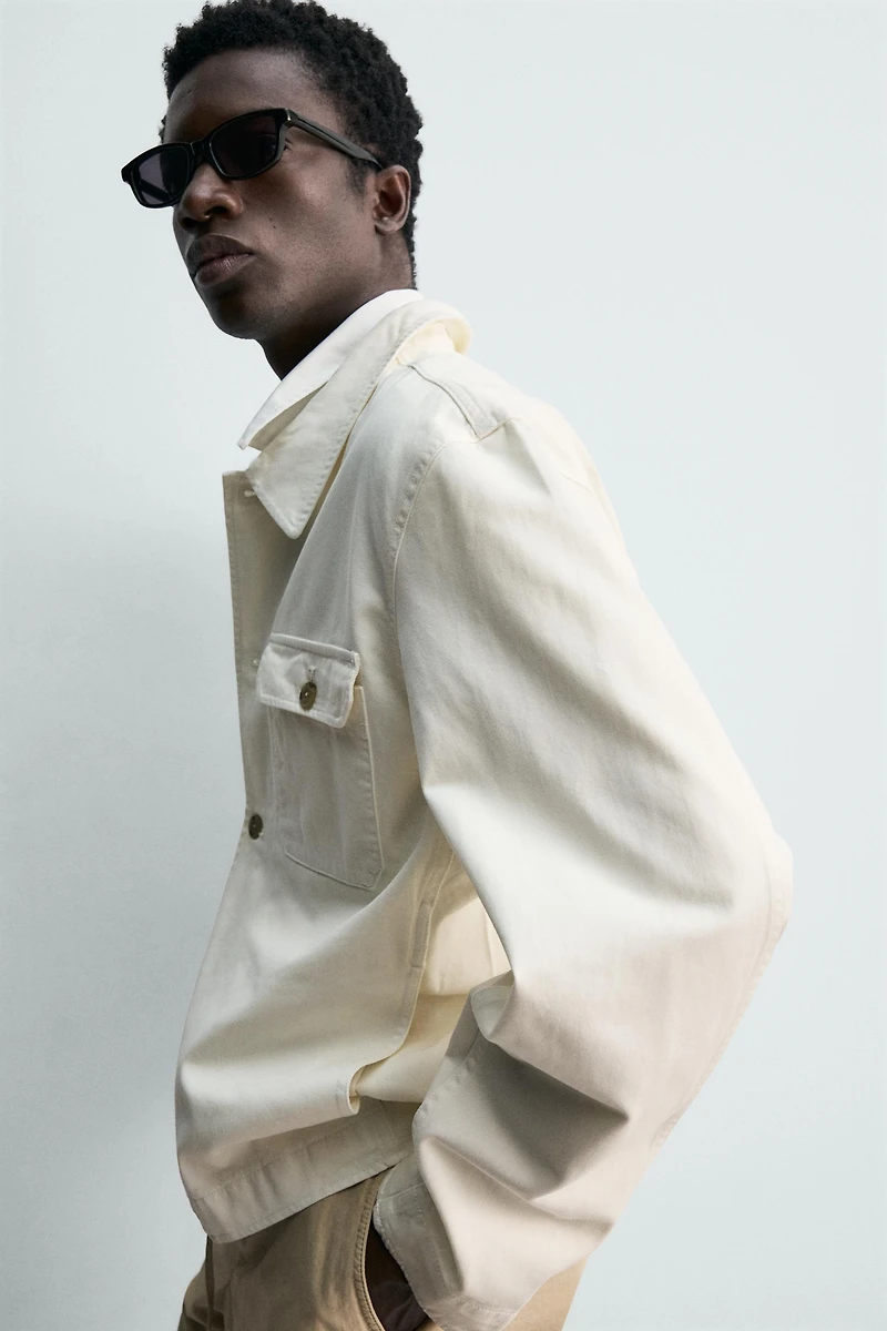 REGULAR FIT POCKET JACKET