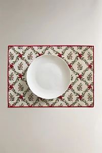 CHRISTMAS DIAMOND JACQUARD PLACEMAT