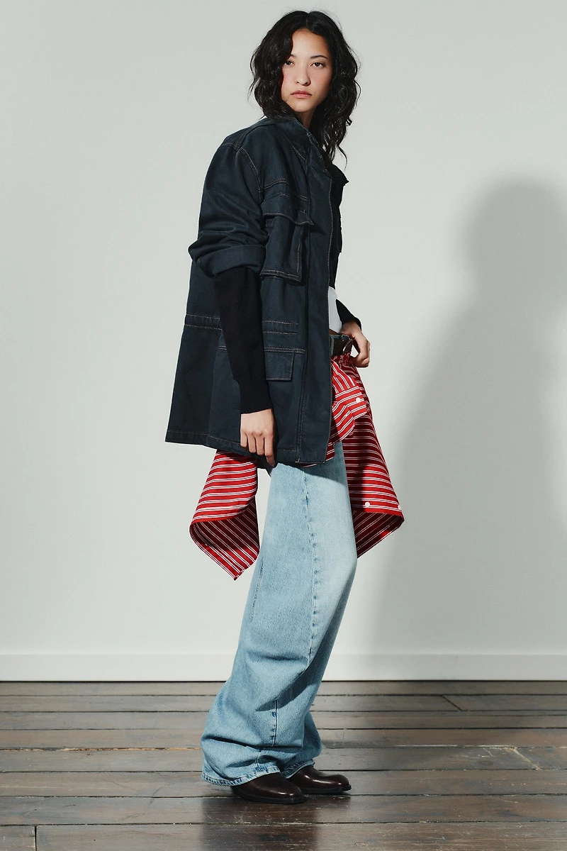 VESTE POCHES SURPIQÛRES