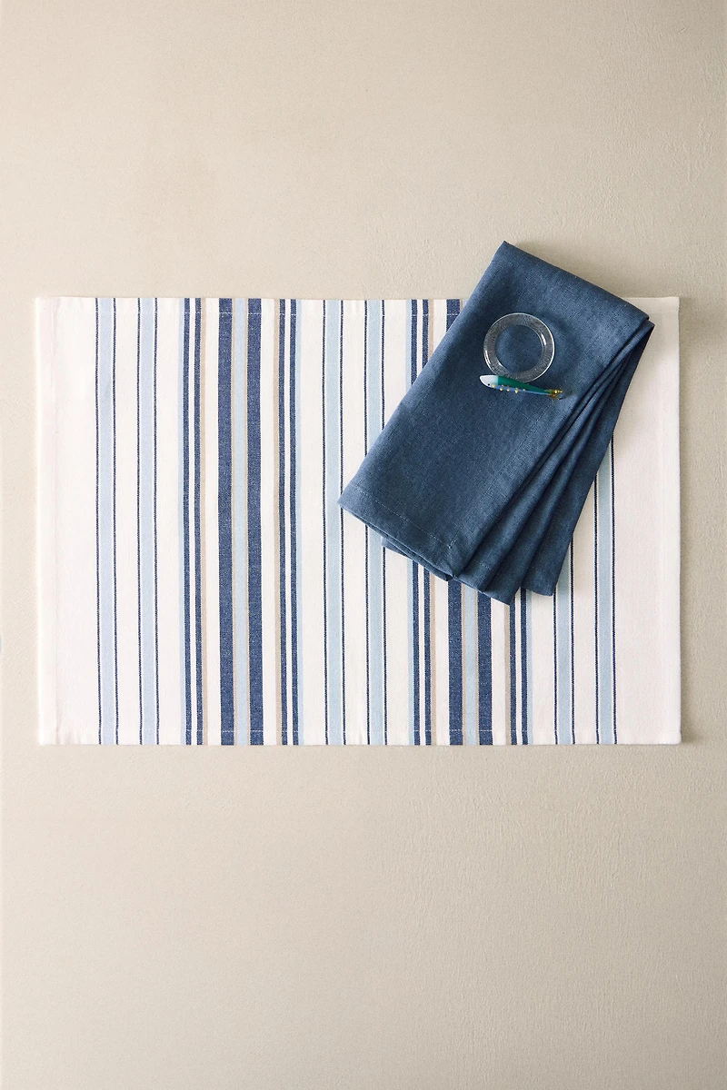 STRIPED PLACEMAT (SET OF 2)