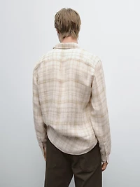 Regular fit check shirt