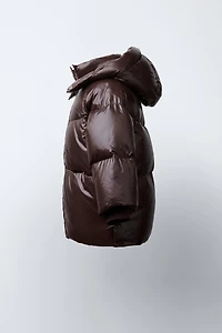 DOWN PUFFER COAT, WATER REPELLENT AND WIND RESISTANT