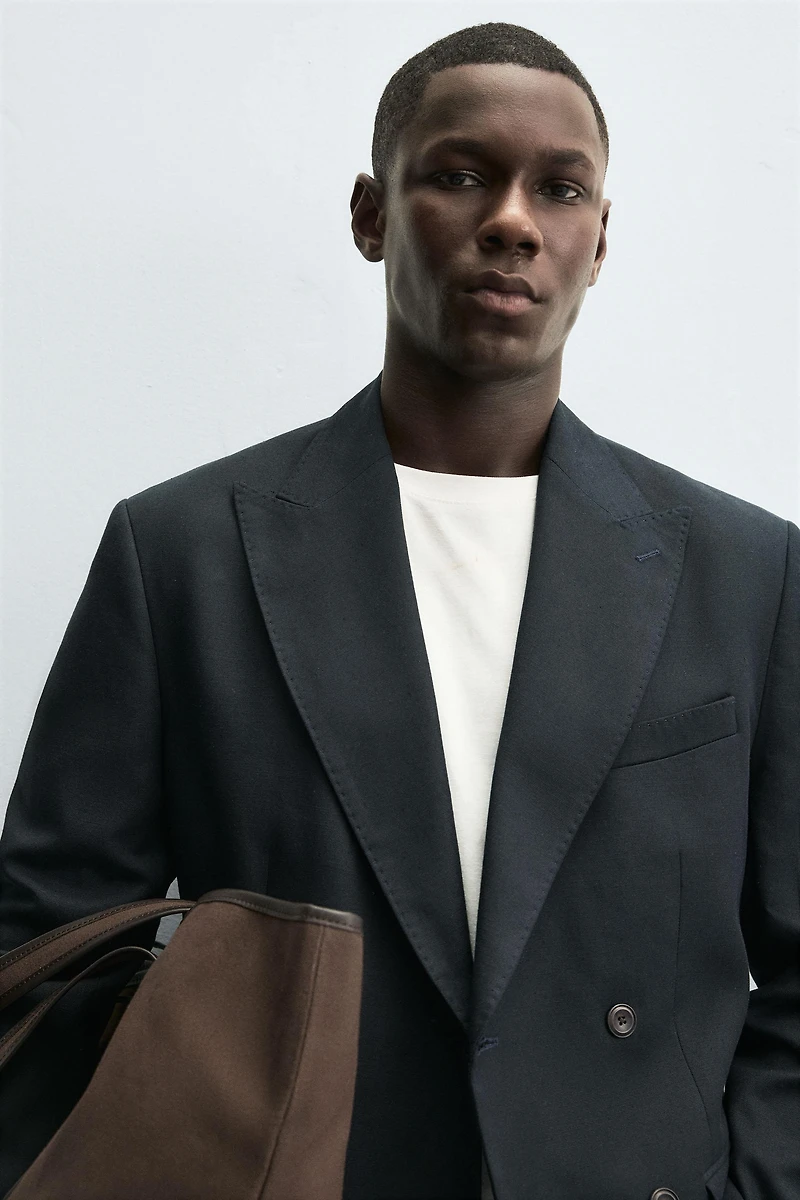 VESTE À BOUTONNAGE CROISÉ